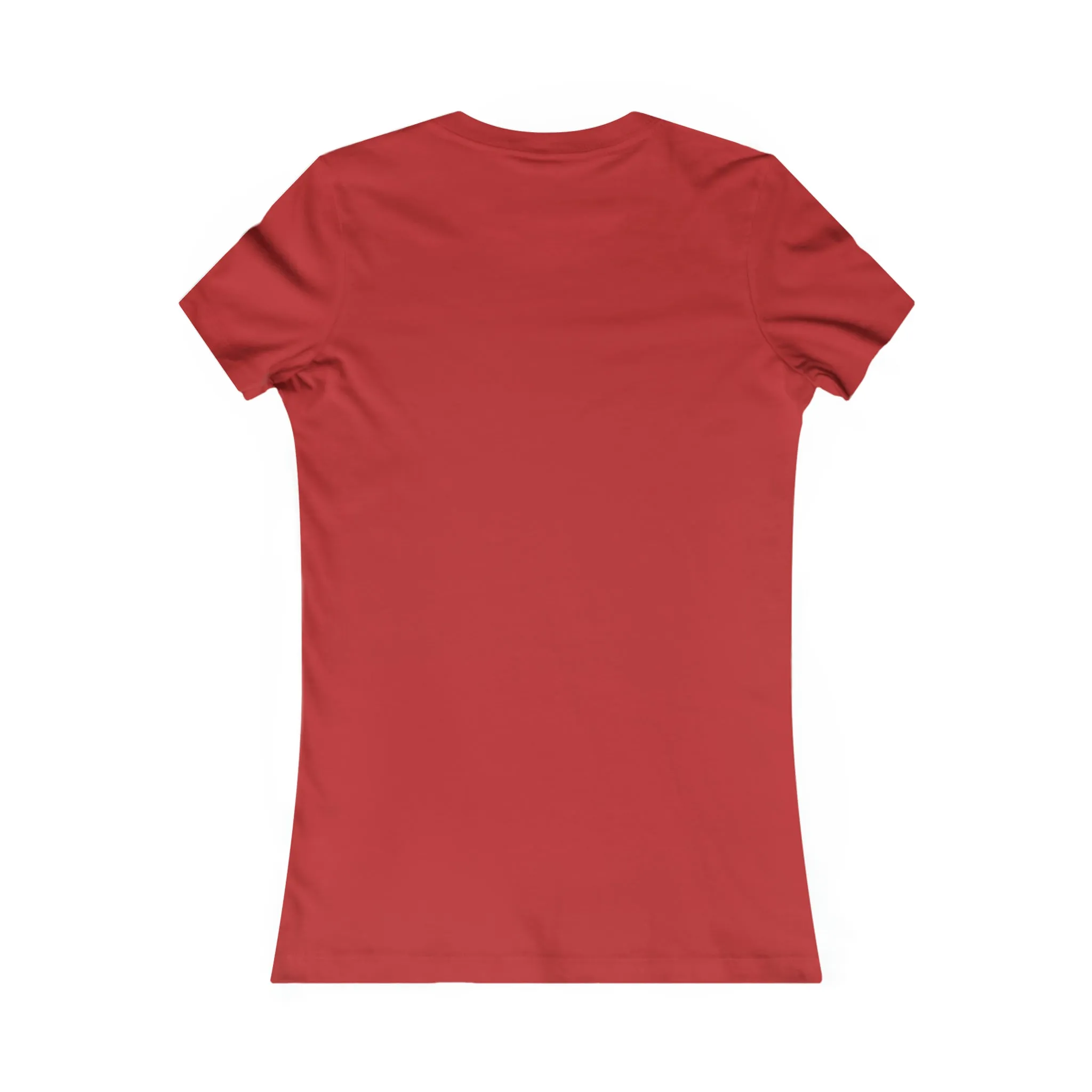 She is STRONG - Women's Favorite Tee - White Logo - Plain Back