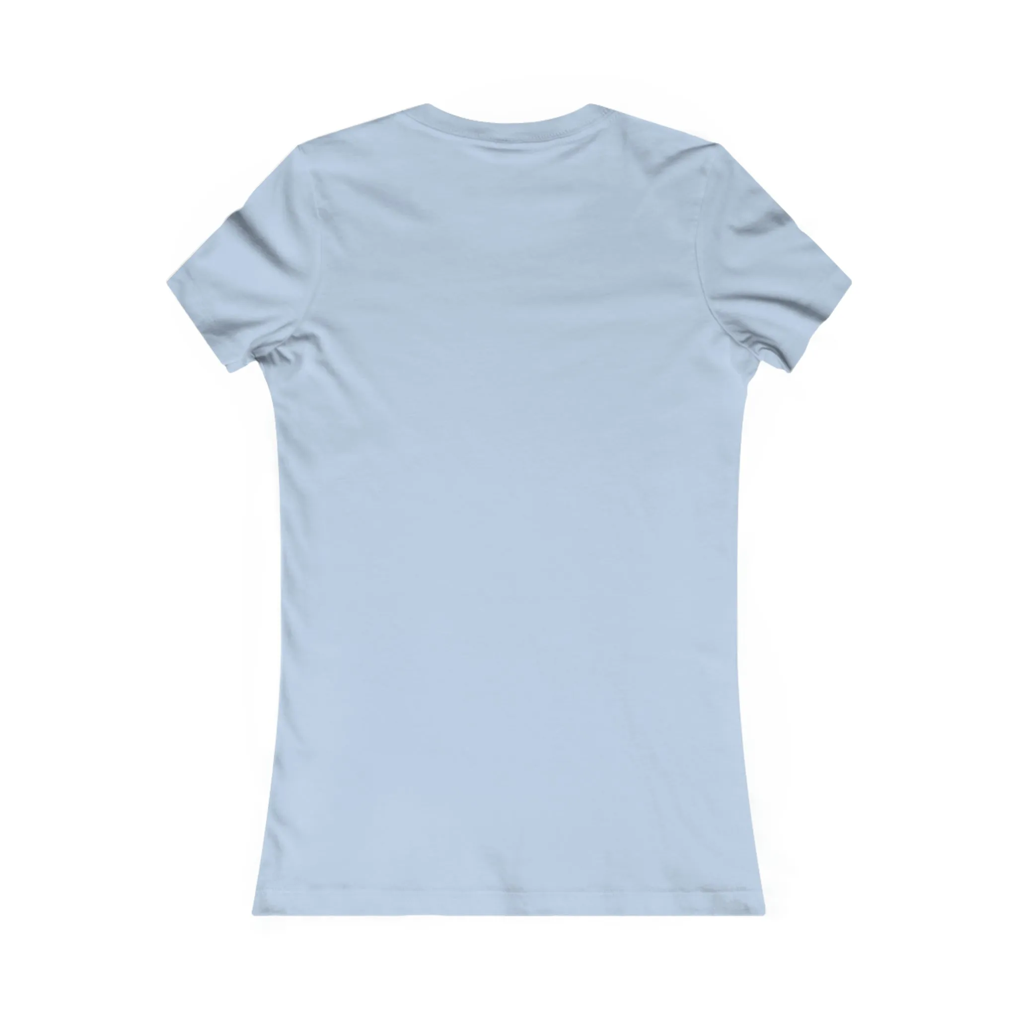 She is STRONG - Women's Favorite Tee - White Logo - Plain Back