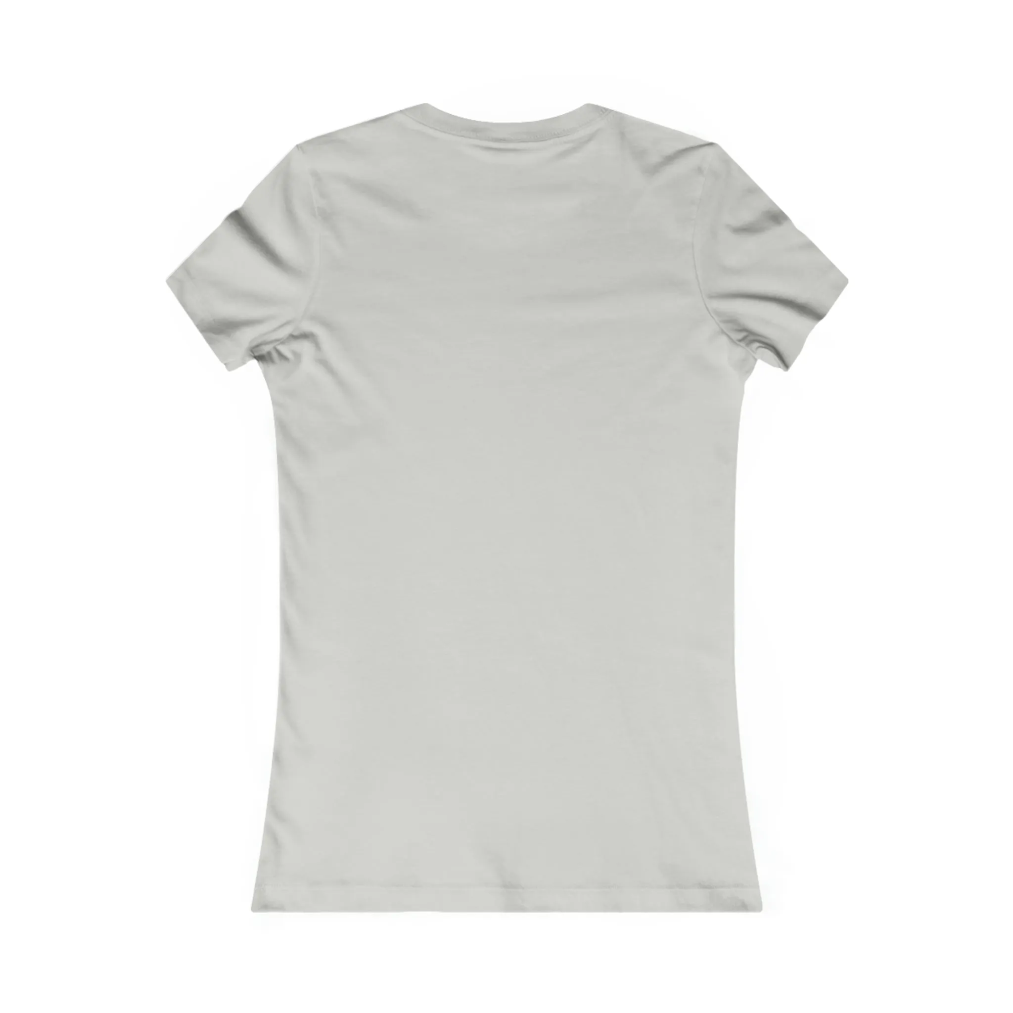 She is STRONG - Women's Favorite Tee - White Logo - Plain Back