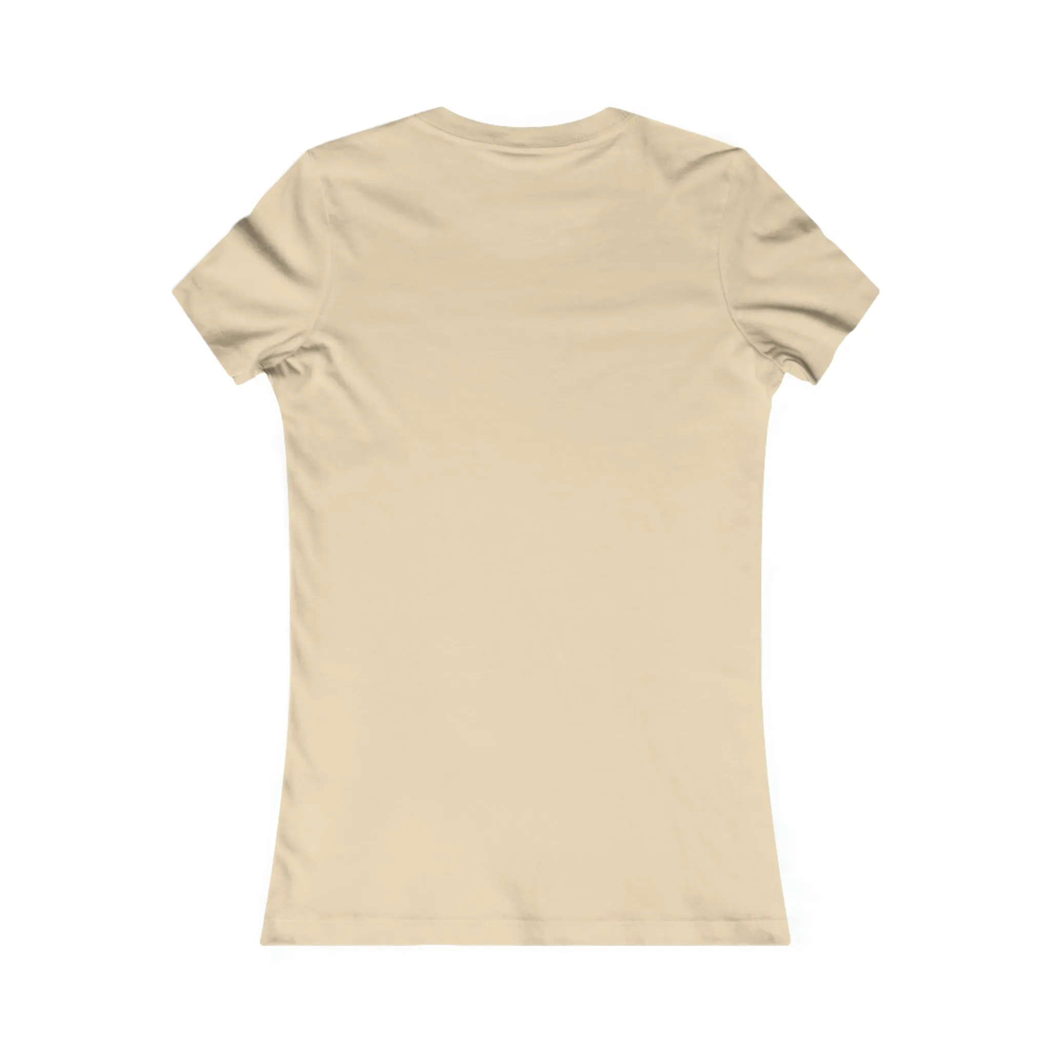She is STRONG - Women's Favorite Tee - White Logo - Plain Back