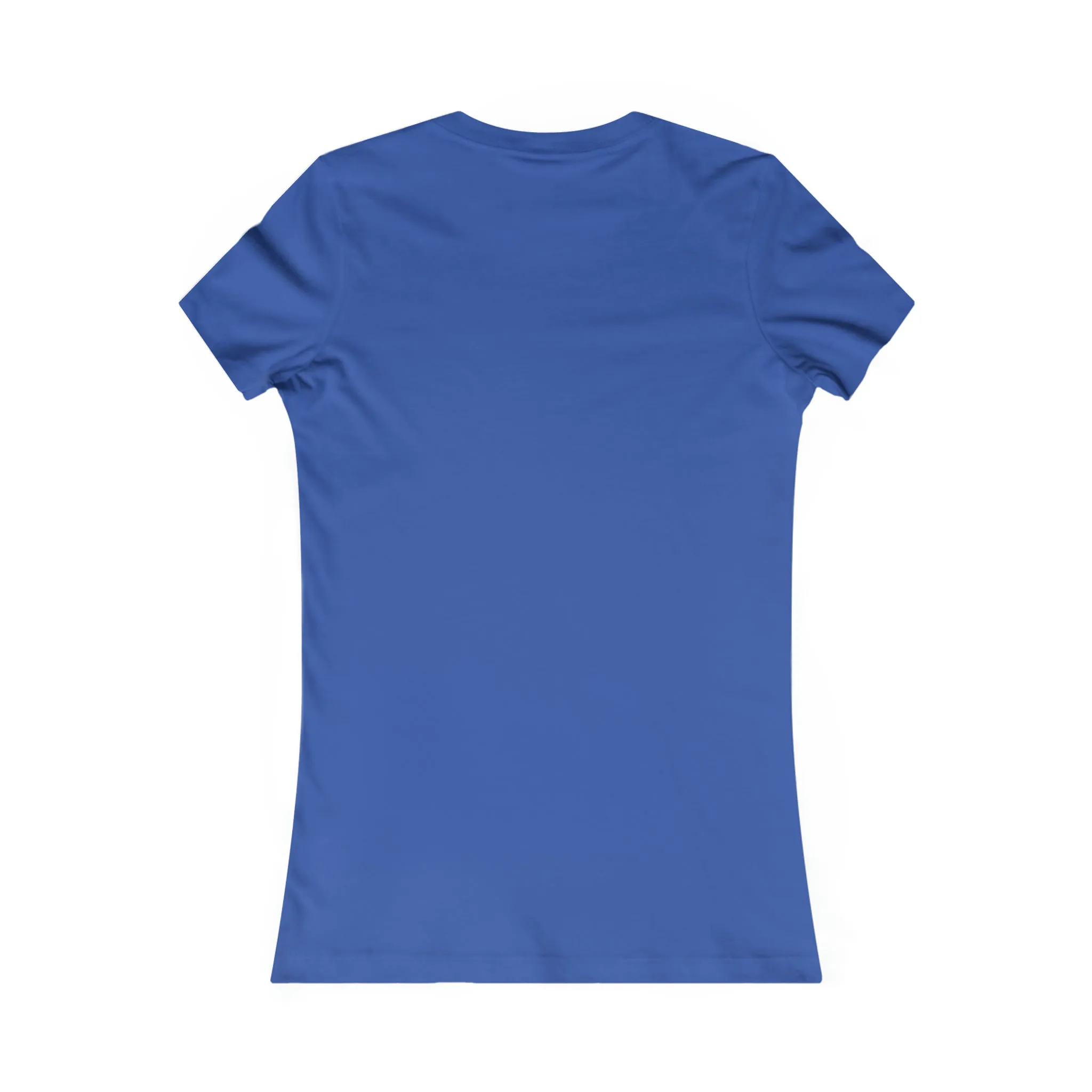 She is STRONG - Women's Favorite Tee - White Logo - Plain Back
