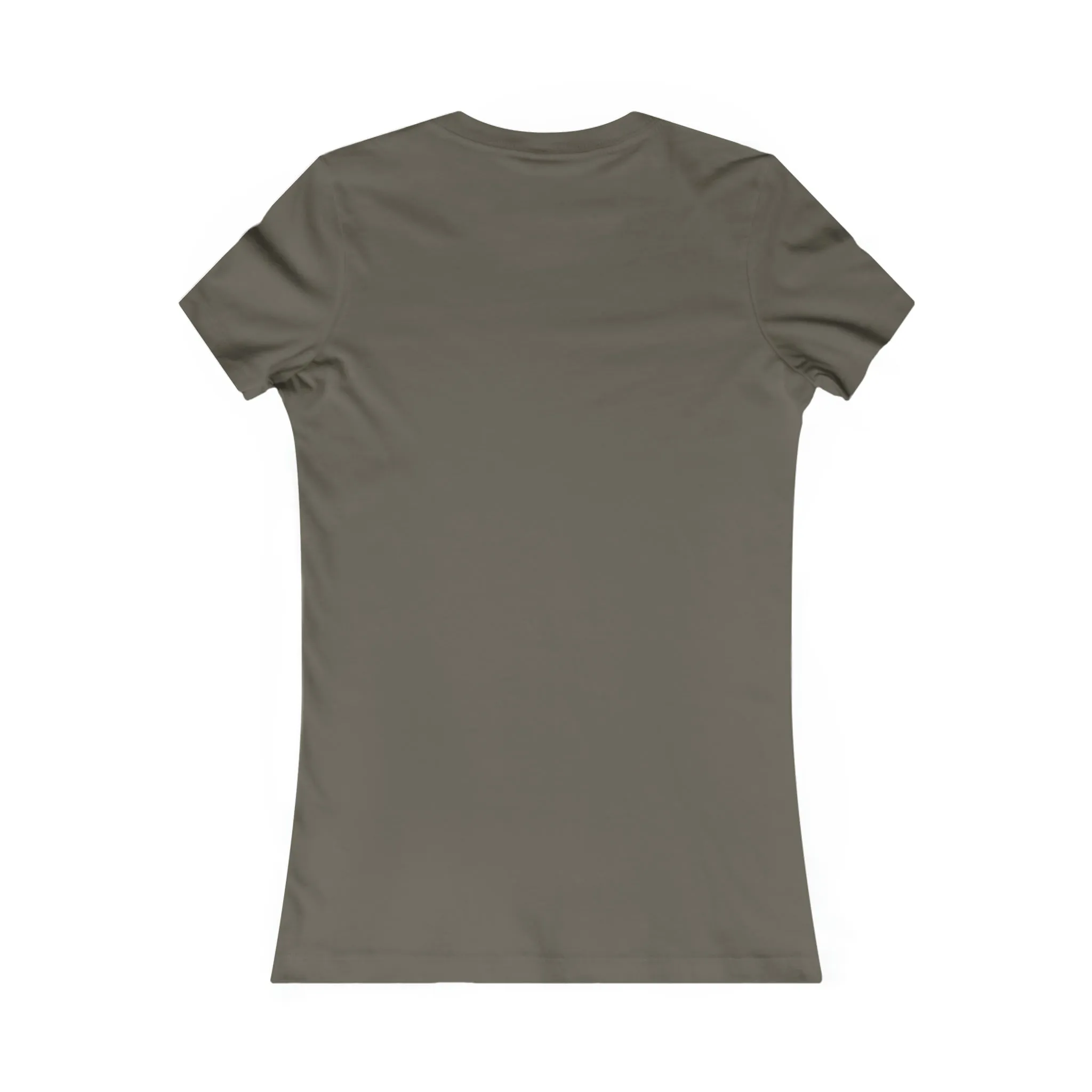 She is STRONG - Women's Favorite Tee - White Logo - Plain Back