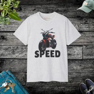 Speed Ultra Cotton Tee for Motorcycle Fans
