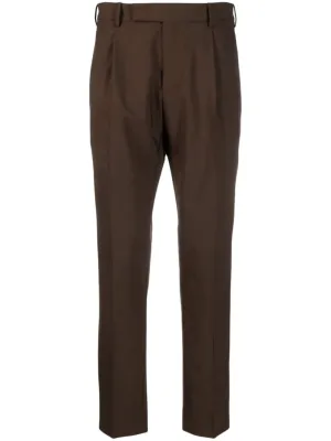 straight-leg trousers