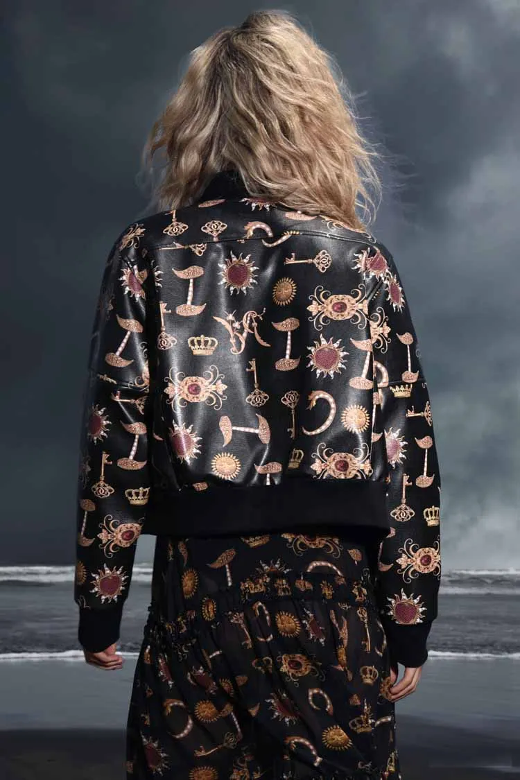 Street Rocker Printed Jacket | FINAL SALE