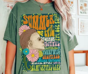 Summer of Evil | Comfort Colors Halloween Tee