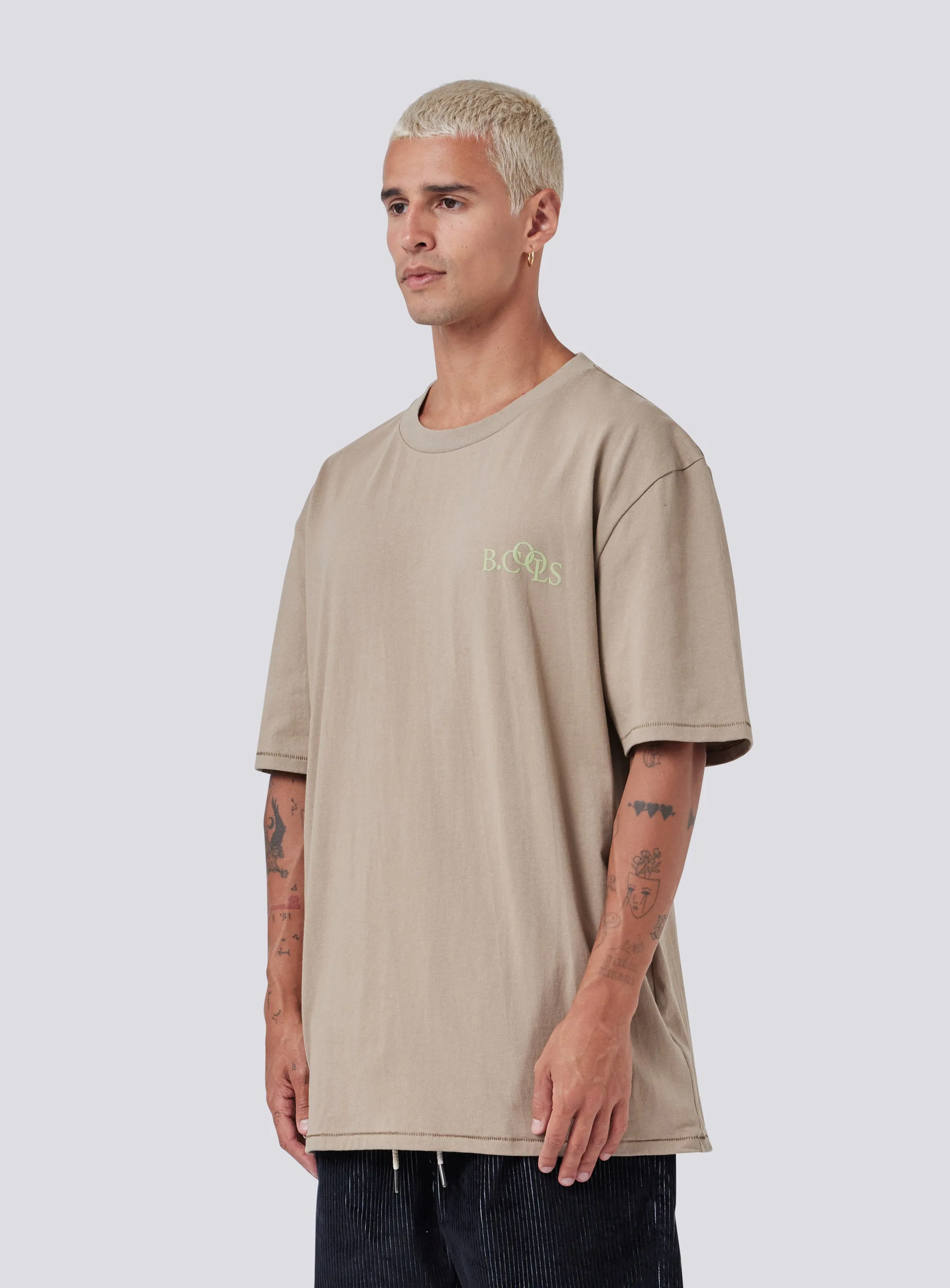 Tangle Homie Tee Pewter