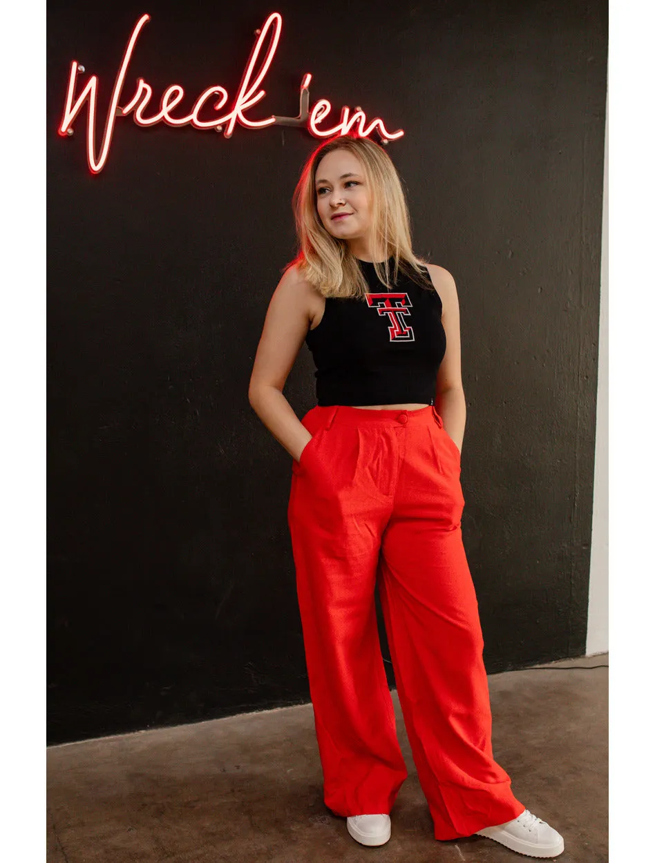 Texas Tech Hype & Vice Ivy Knitted Tank