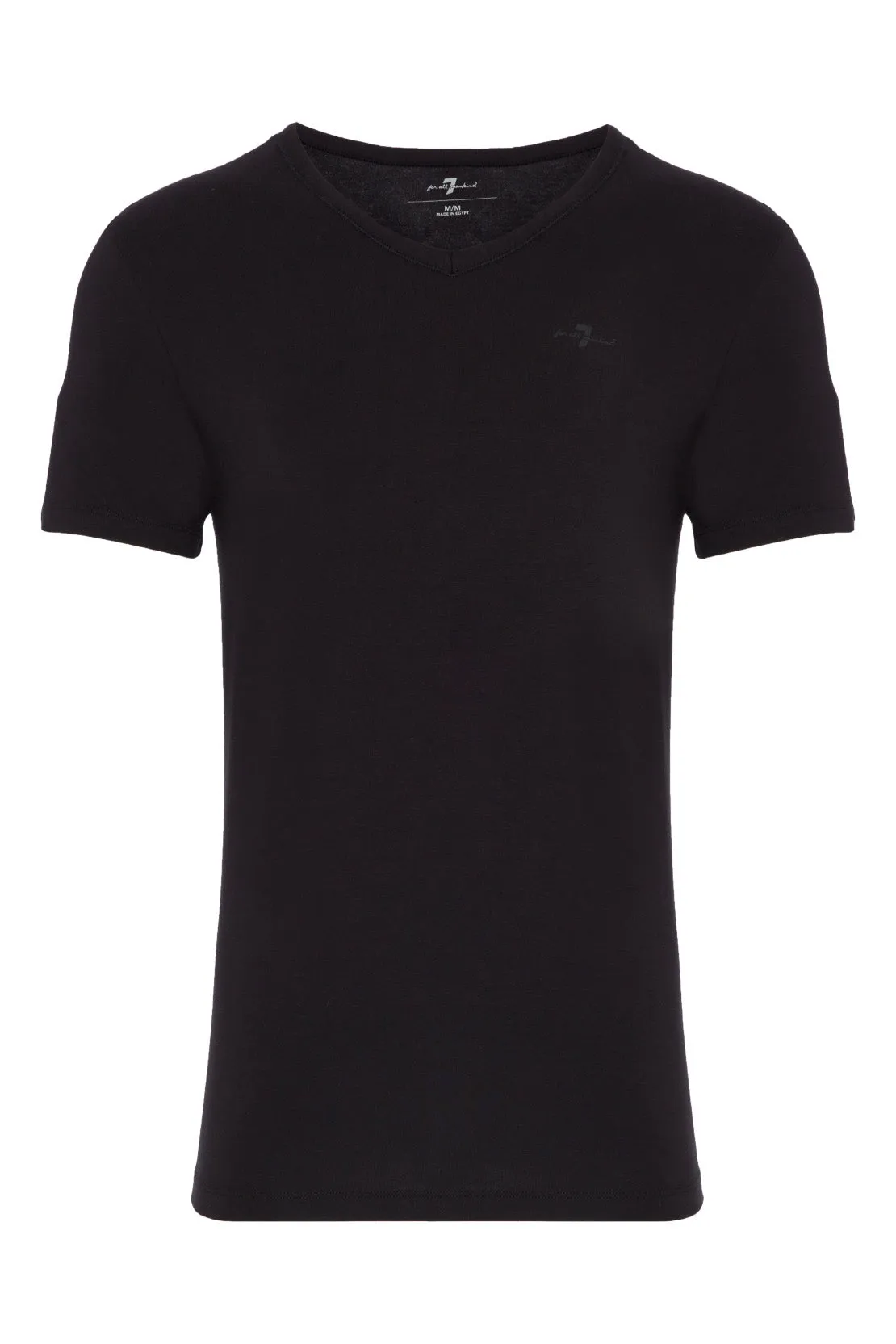 V-Neck Tee 2 Pack in Black