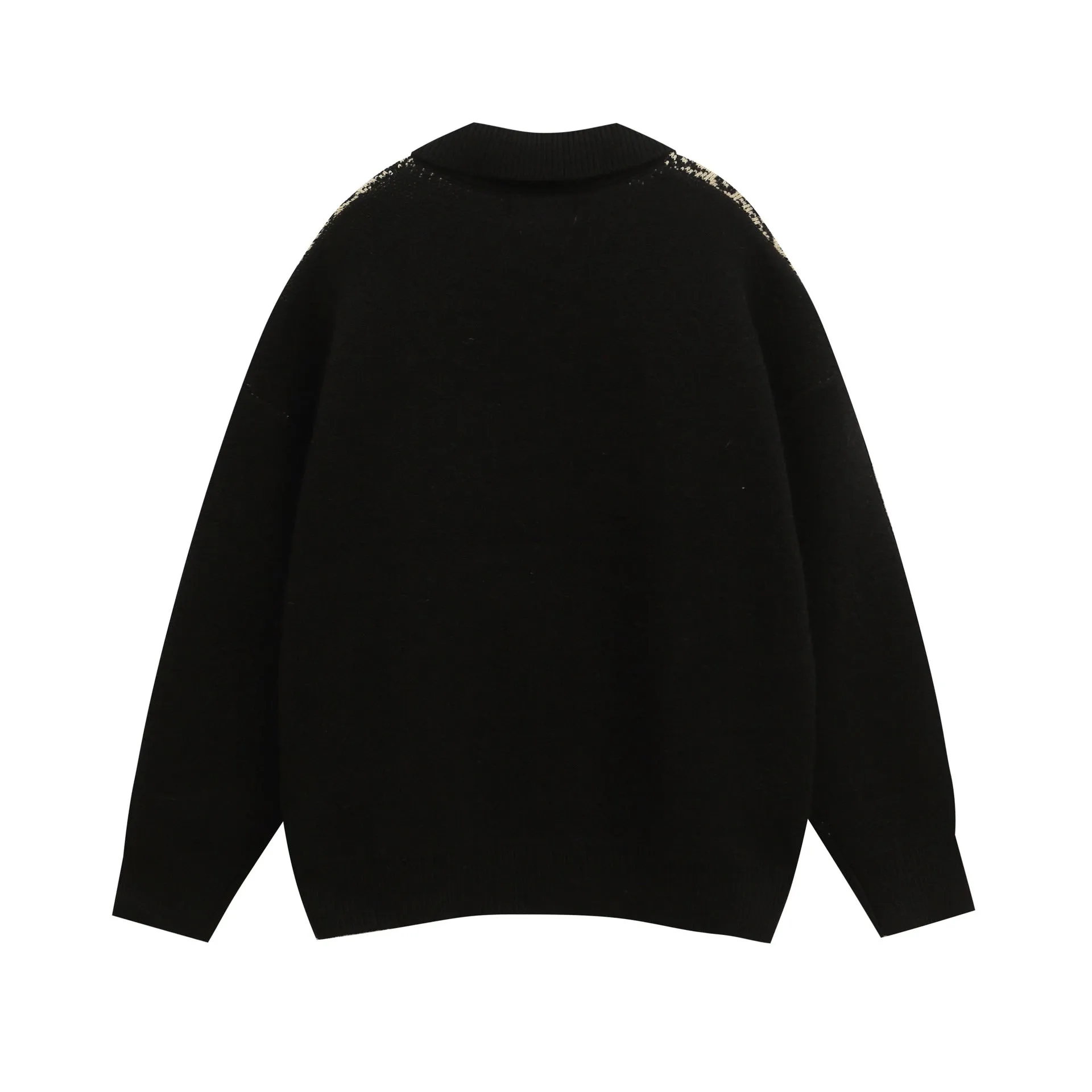 Vintage Knit Sweater Patterned Design