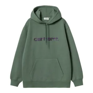 W' Hooded Carhartt Sweatshirt / carhartt wip / duck green