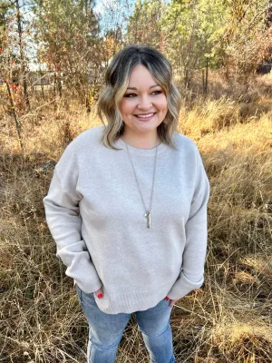 Warm Grey Sweater FINAL SALE!
