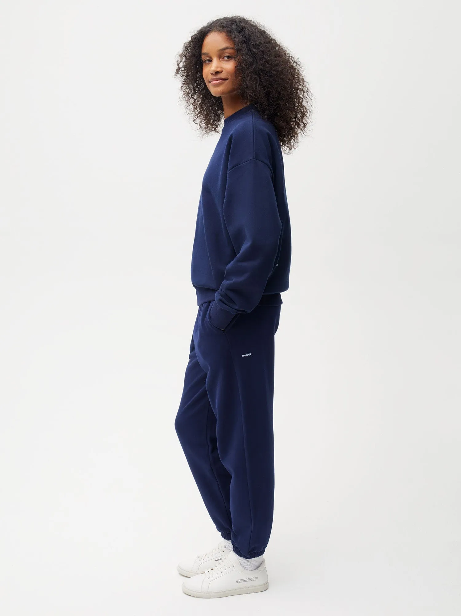 Womens 365 Midweight Track Pants—navy blue