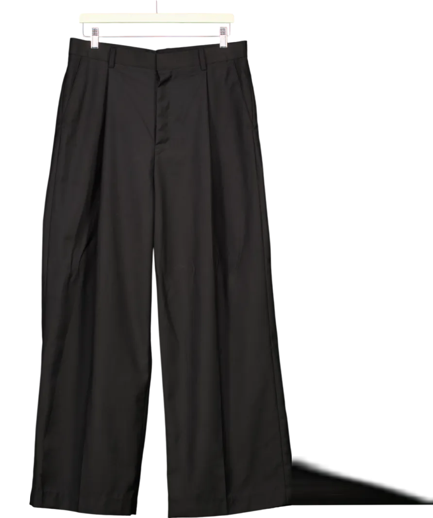 XIDO Black Straight Leg Trousers UK L